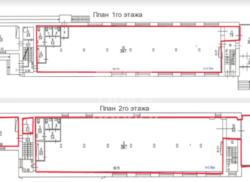 Помещение 460 м2 Бизнес-центр Большевик – фото объекта