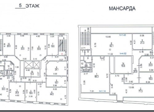 Помещение 3188 м2 Административное здание Долгоруковская, 9 – фото объекта